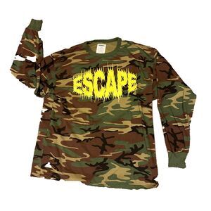 Insomniac - Escape - Camo Long sleeve T shirt - size 3XL NWOT